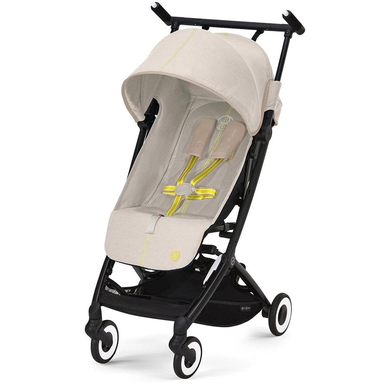 Cybex OPEN BOX Libelle 2 Compact Stroller – Seashell White / Light Beige