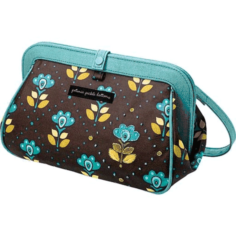 Petunia Pickle Bottom Cross Town Clutch in Brilliant Brussels