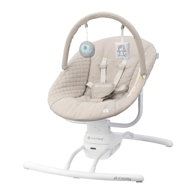 Sit N Sway Portable Baby Swing – Dash Tan