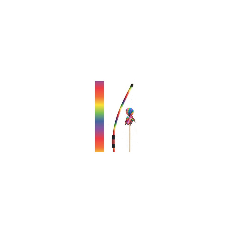Two Bros Bows Bow & Arrow Set – Rainbow Bow/Tie Dye & Red Arrows
