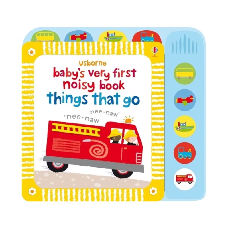 Usborne Baby’s Very First Noisy Book Things That Go