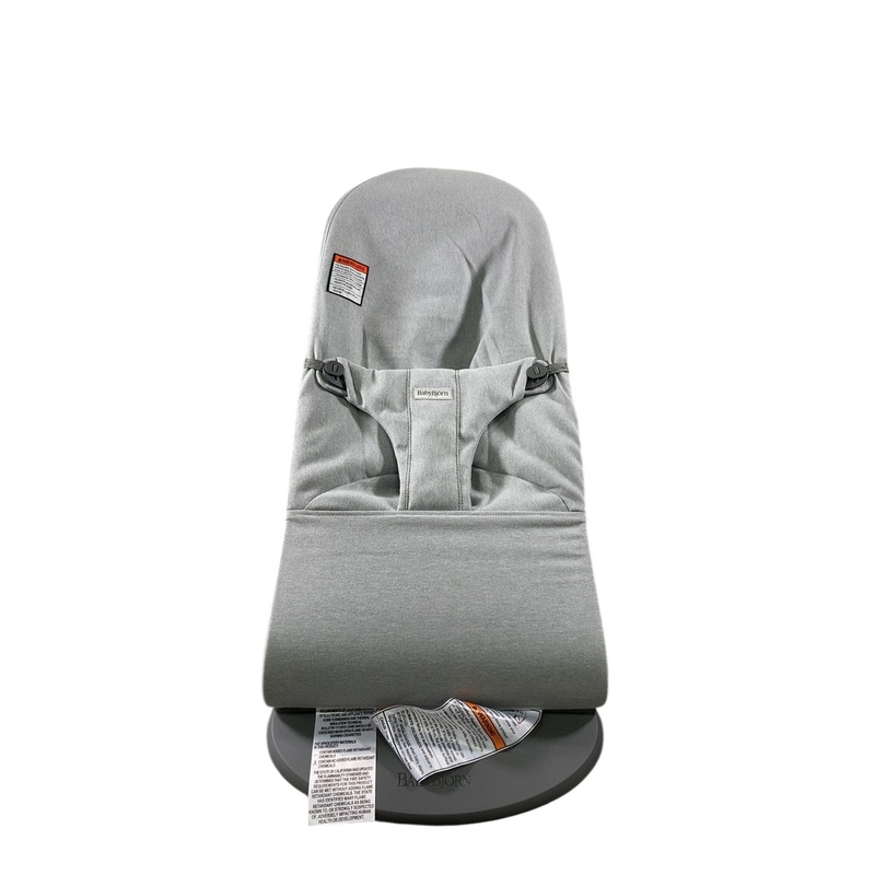 BabyBjorn Bouncer Bliss, Grey beige, Light Gray 3D Jersey