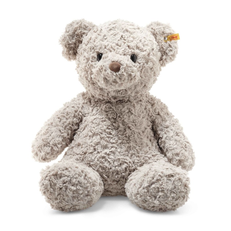Honey Teddy Bear- Grey 19″