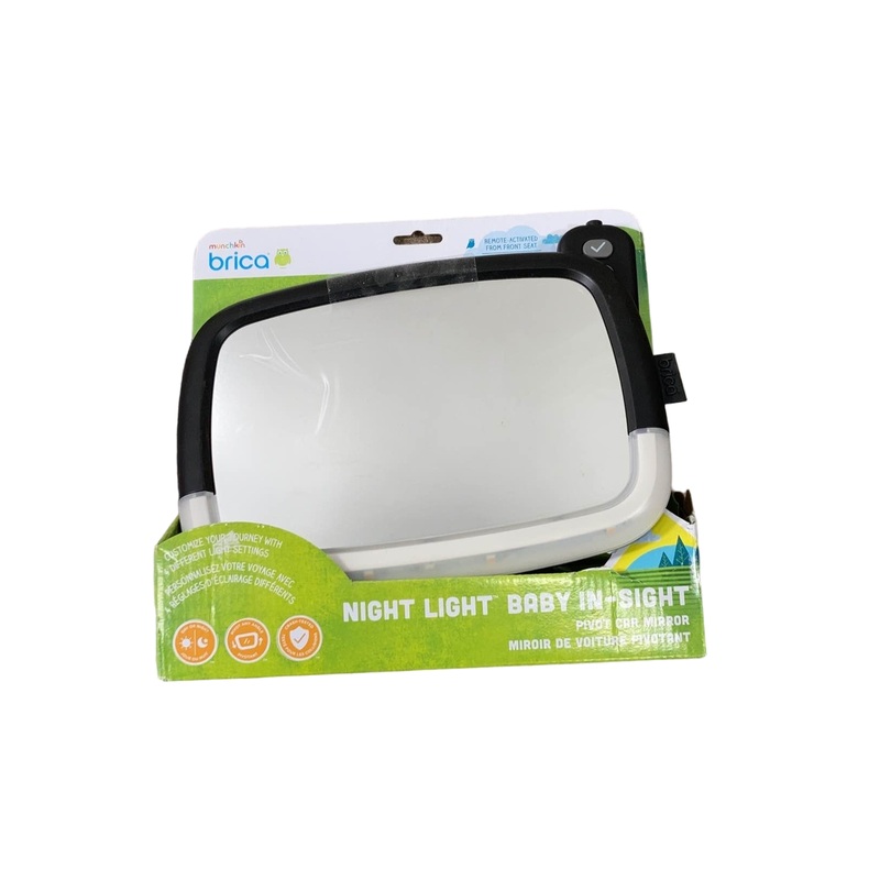 Munchkin Brica Night Light Baby In-Sight Car Mirror