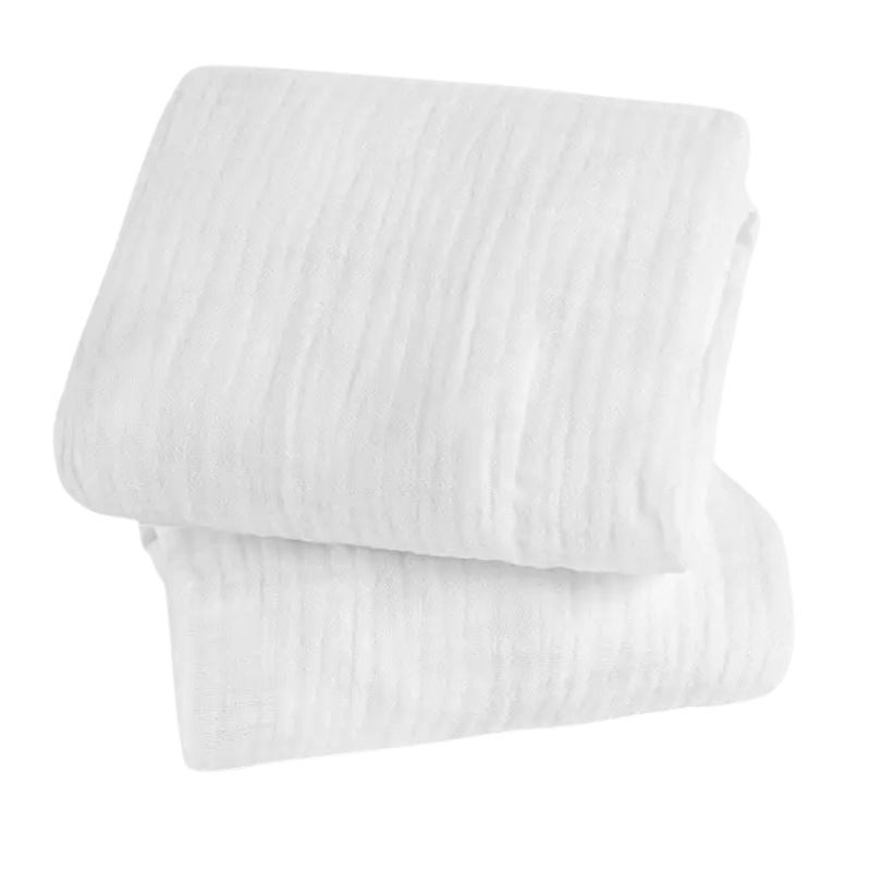Remi Organic Cotton Bassinet Cover – 2 Pack