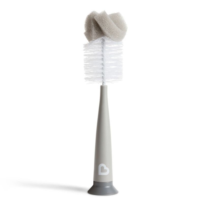 Sponge Bottle Brush – Grey