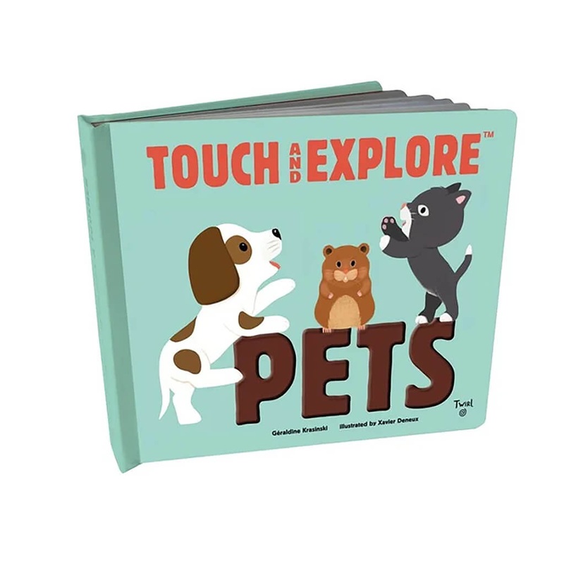 Touch & Explore Book – Pets