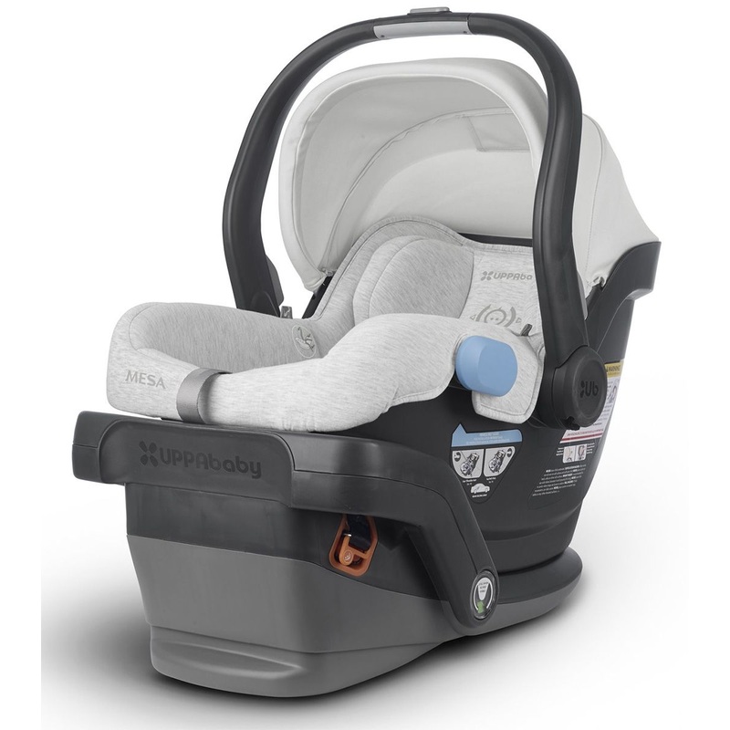 UPPAbaby Open Box 2019 MESA Infant Car Seat – Bryce (White & Grey Marl)
