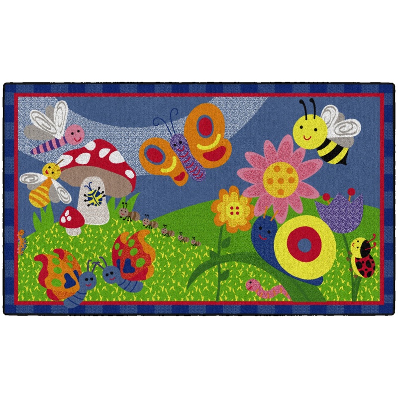 Cutie Bugs Carpet 5’x8′