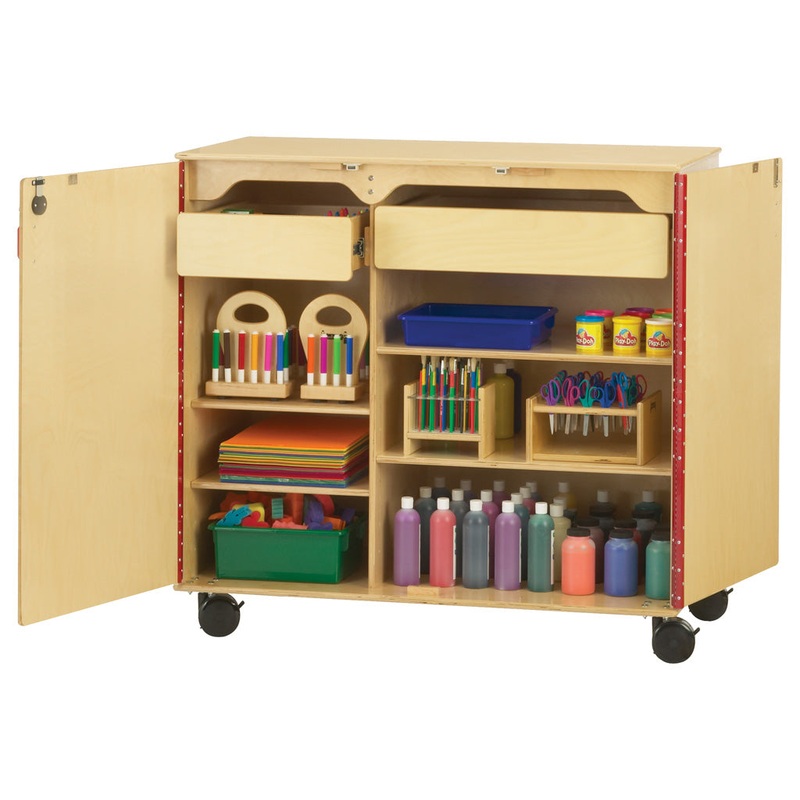 Jonti-Craft Mega Supply Cabinet