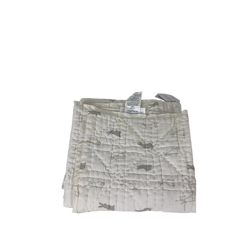 Pehr Cozy Up Blanket, Bunny Hop, Cream