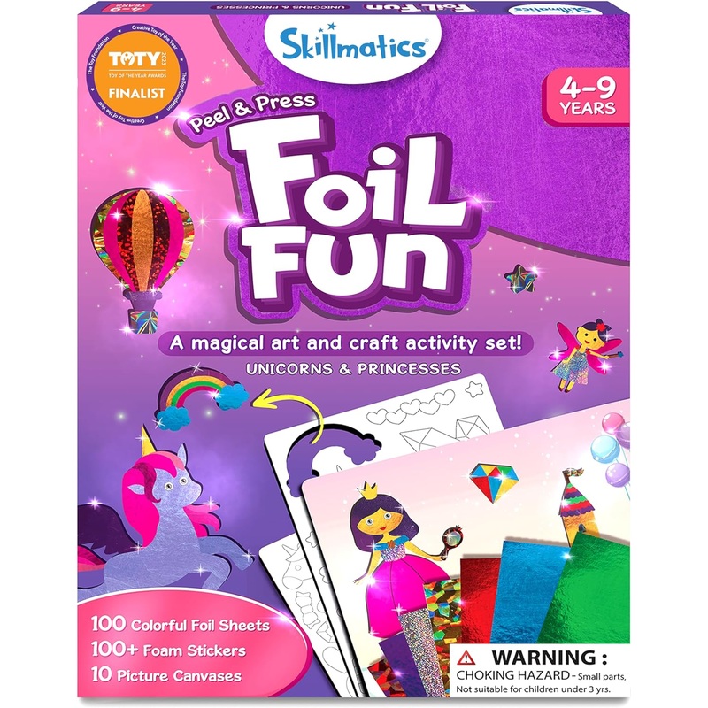 Skillmatics Foil Fun Unicorn & Princess