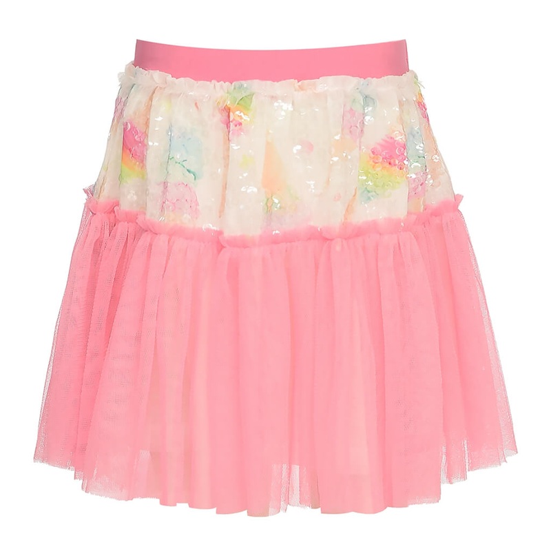 TuTu Skirt Print Sequin Ice cream