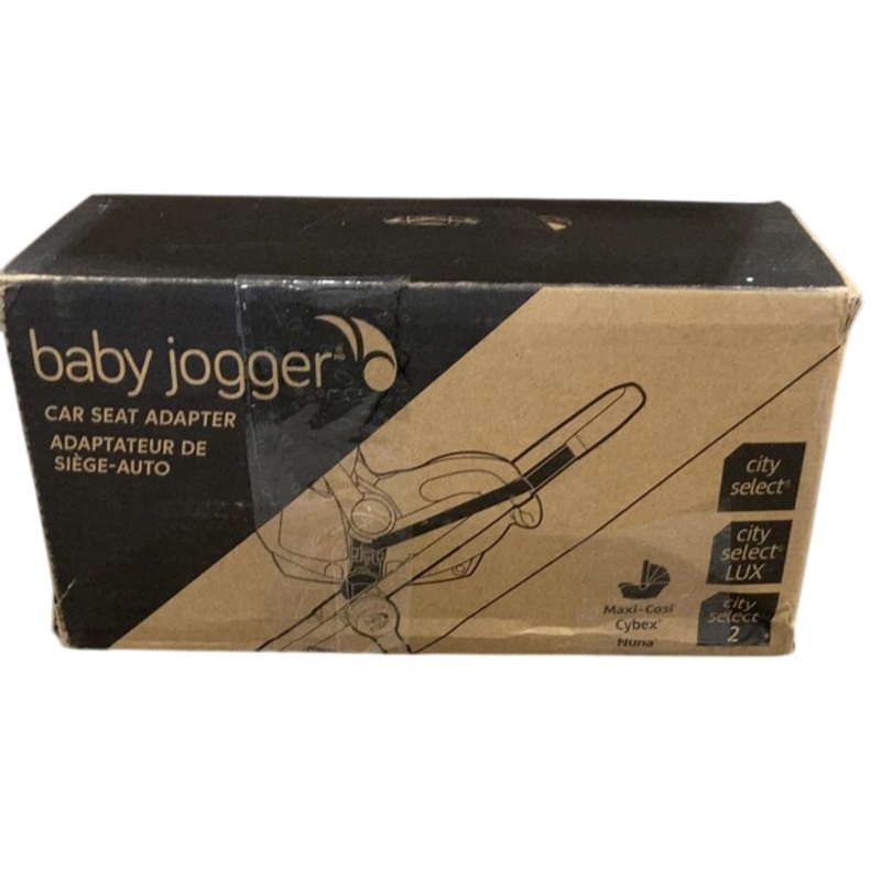 Baby Jogger Single Stroller Car Seat Adapter Adapter For Cybex, Maxi Cosi & Nuna, Black
