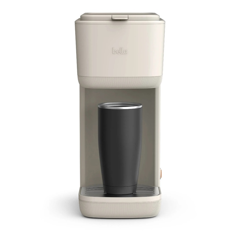 bella Single-Serve Coffee Maker Oatmilk (See Description)