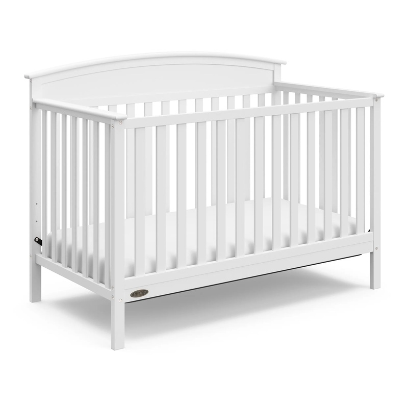 Benton 5-in-1 Convertible Crib – White