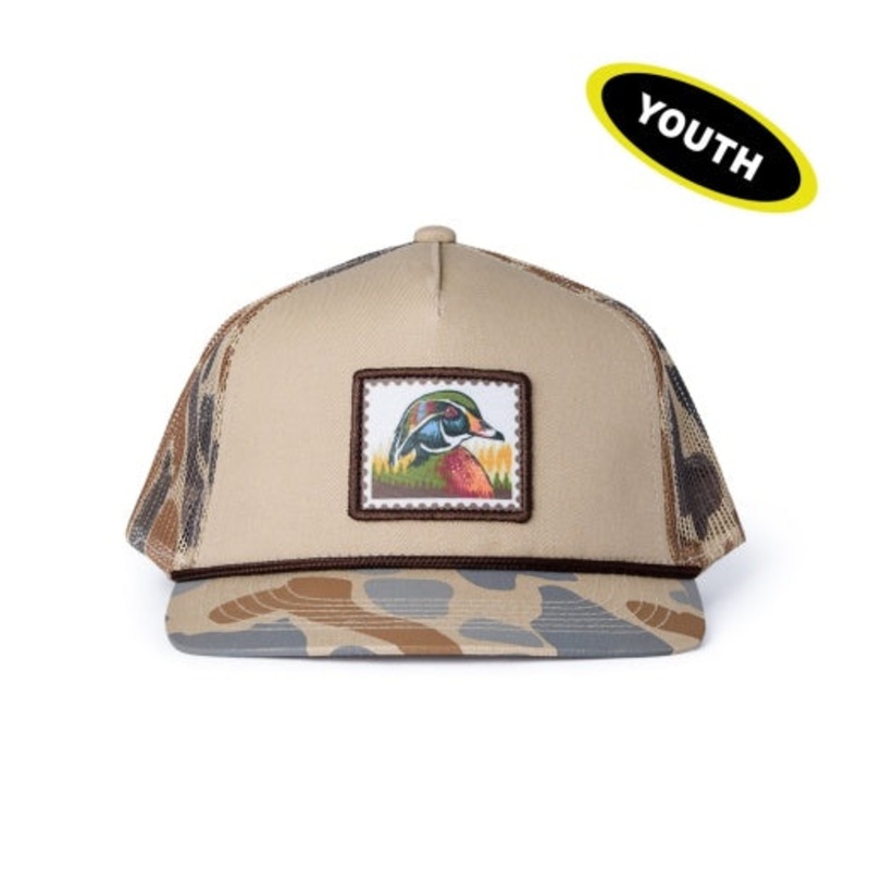 Burlebo Youth Cap Wood Duck Stamp | Camo