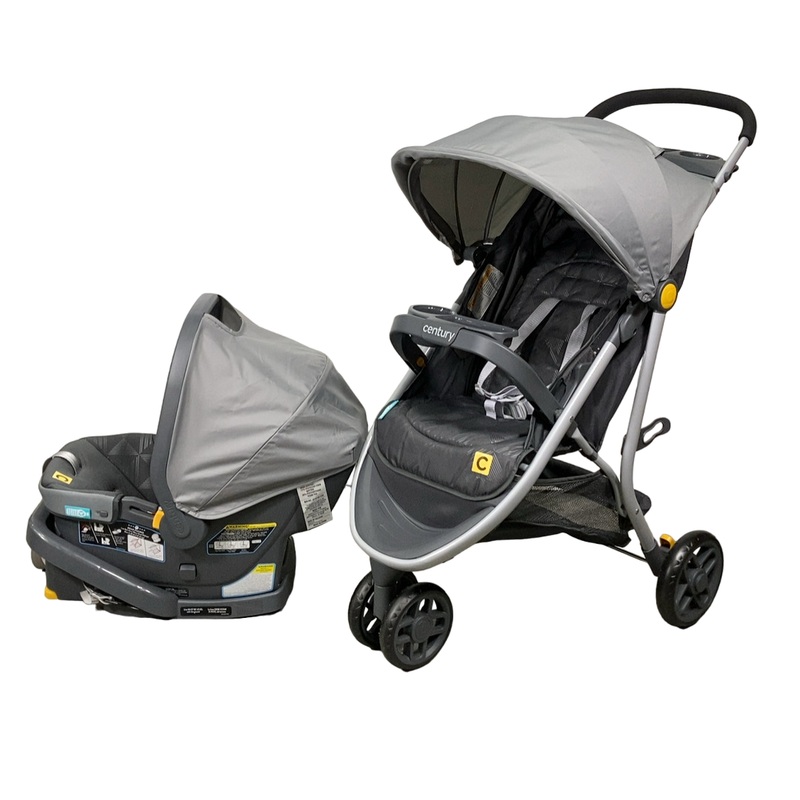 Century Stroll On 3-Wheel 2-in-1 Lightweight Travel System, 2022, Metro