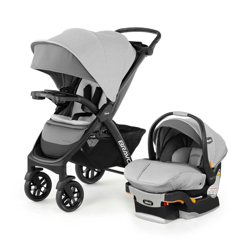 Chicco Bravo LE Trio Travel System – Driftwood
