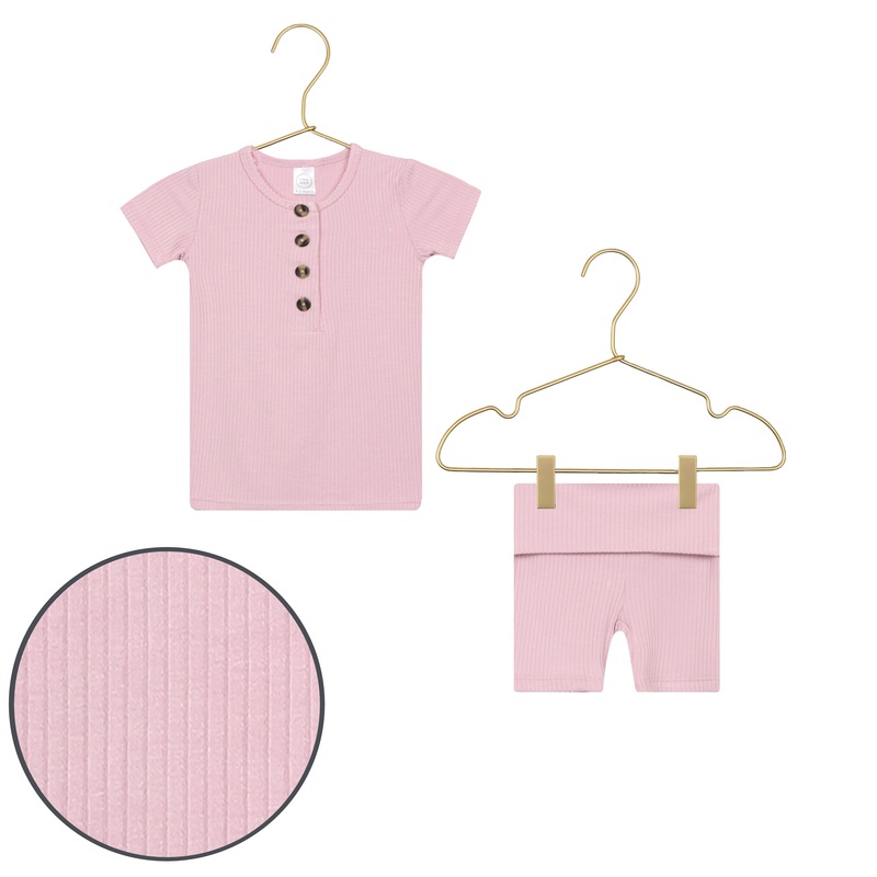 Haven Ribbed Shortie Set