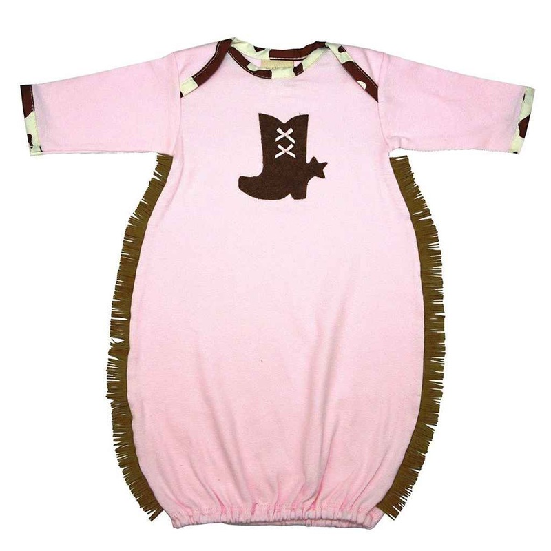 Rodeo Queen Newborn Girls Gown