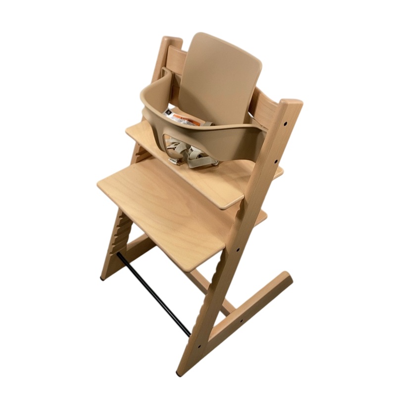 Stokke Tripp Trapp High Chair With Baby Set, Natural