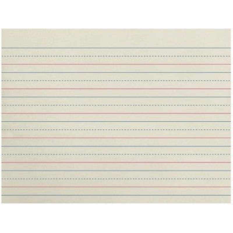 Zaner-Bloser Broken Midline Papers – Grade 1