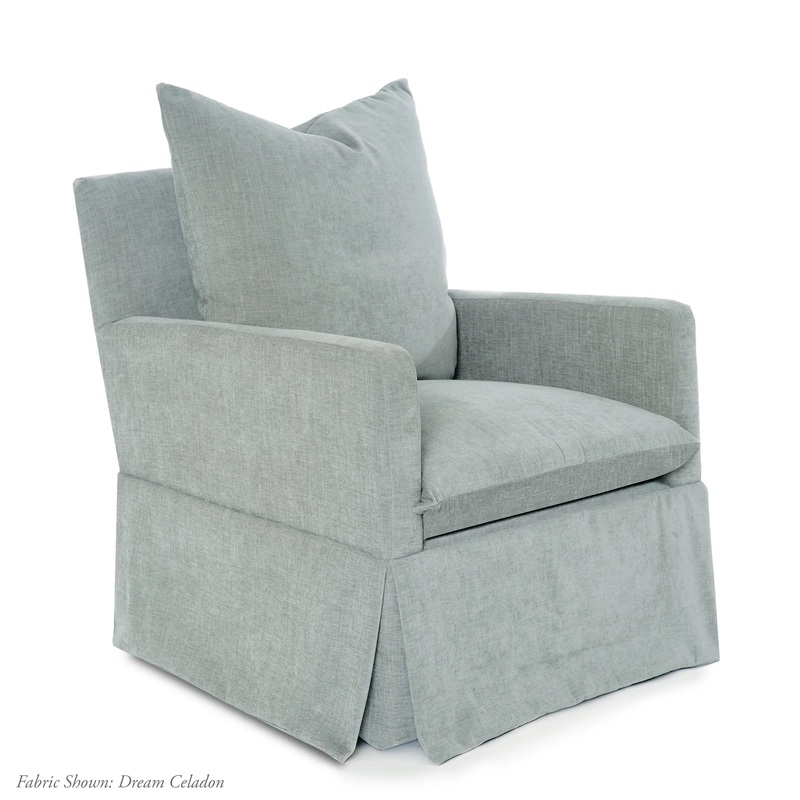 Zoey Swivel Glider