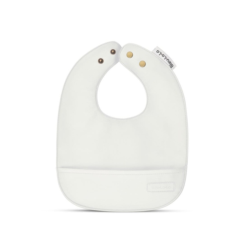 Bleu La La Classic Vegan Leather Bib