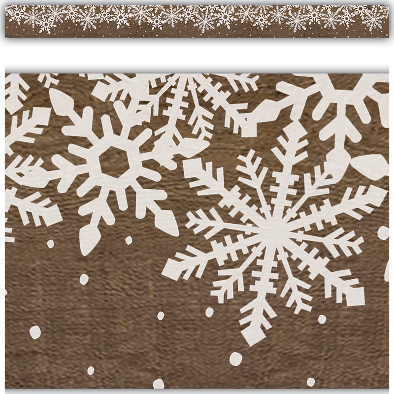 Home Sweet Classroom Winter Straight Border Trim(C)