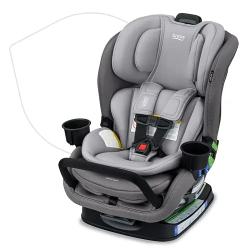 Poplar S Convertible 2-in-1 Car Seat – Glacier Graphite (See Description)