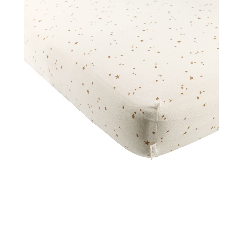 Quincy Mae Woven Crib Sheet – Stars
