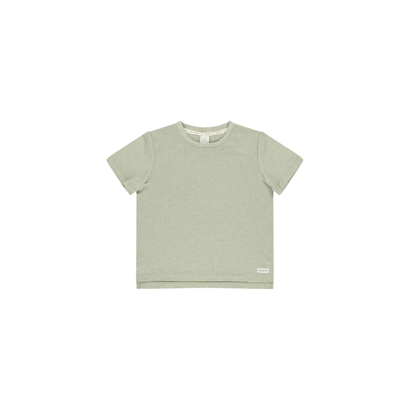 Rylee + Cru Cove Essential Tee – Heathered Sage
