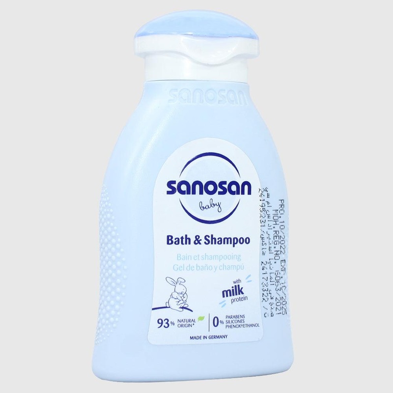 Sanosan Baby Bath & Shampoo 100ML