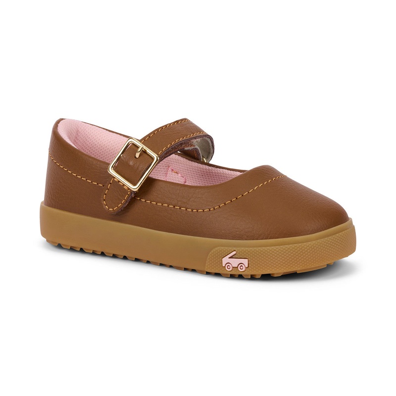 See Kai Run Lucia Mary Jane – Toffee Brown