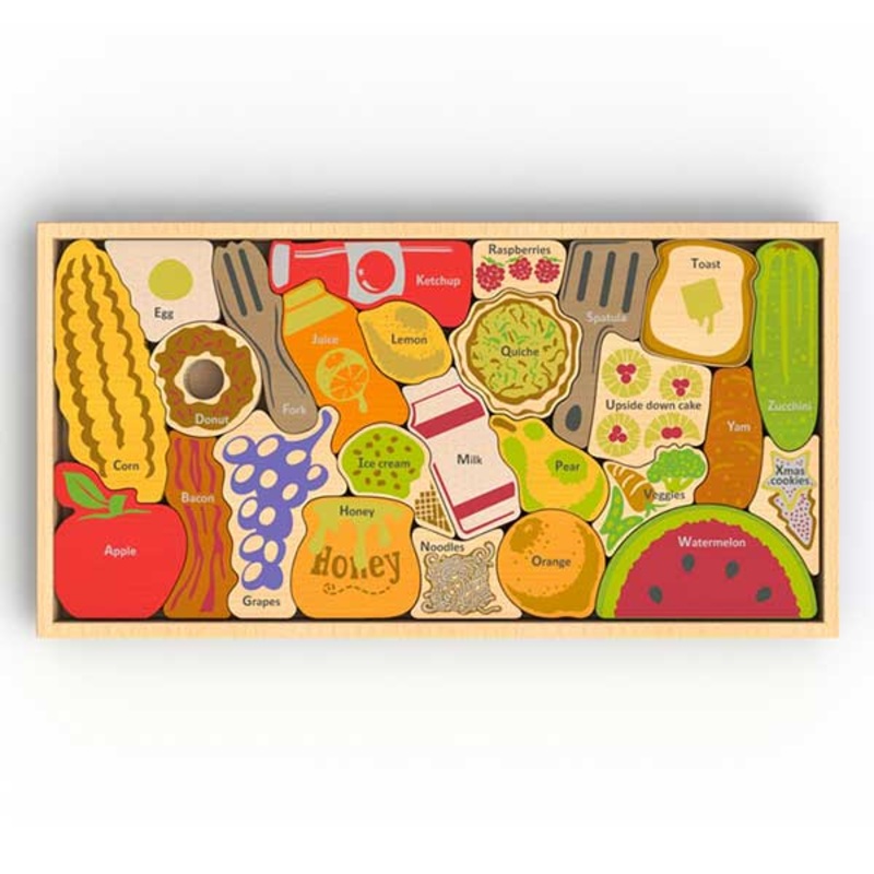 Alpha-Bites A To Z Puzzle & Play-set