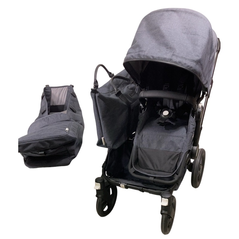 Bugaboo Donkey 5 Mono Stroller, Black, Mineral Collection – Washed Black, 2024