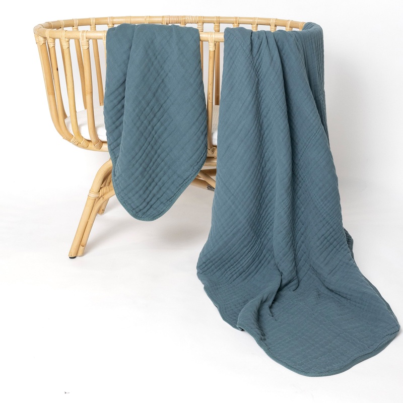 Cloud Muslin Quilt – Balsam