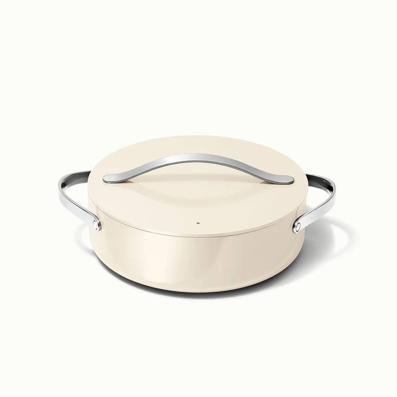 Rondeau Pan with Lid Cream (See Description)