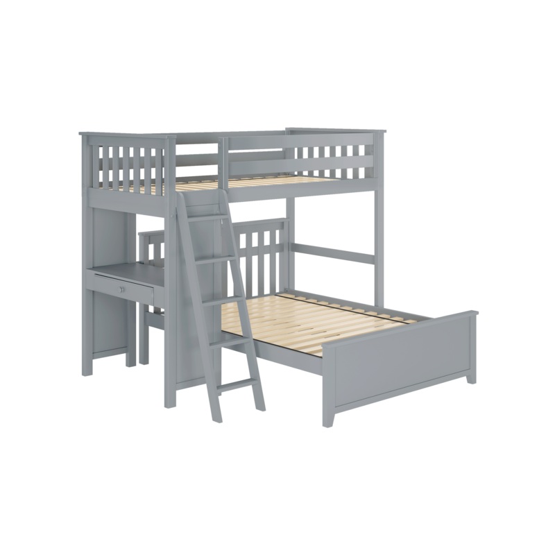 Canterbury 2 – Twin All-in-One w/ Desk & Full-Size Bed