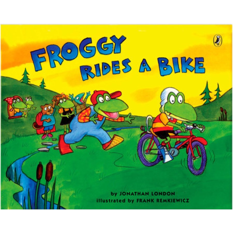 FROGGY RIDES A BIKE