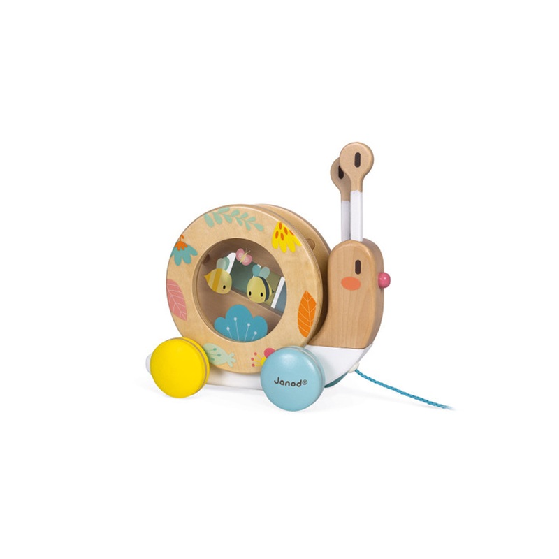 Janod Pure Pull-Along Snail