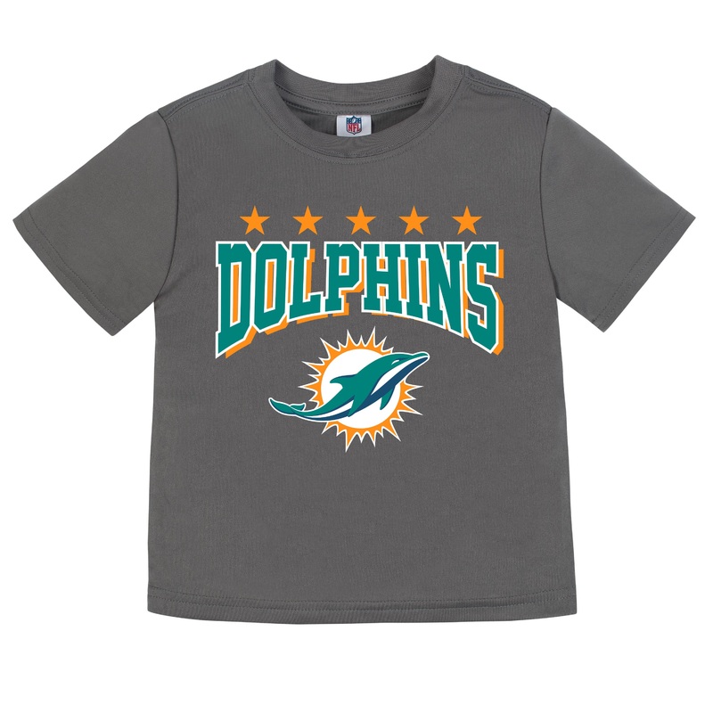 Miami Dolphins Boys Short Sleeve Tee Shirt