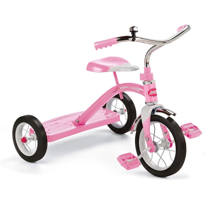 Radio Flyer Classic Tricycle, Pink, 10″