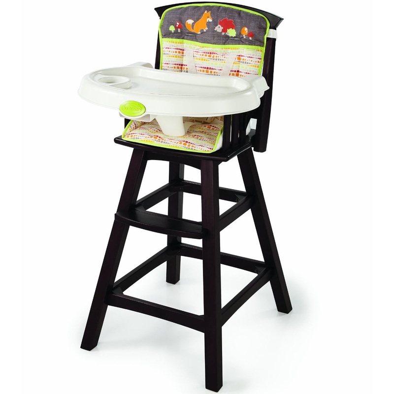 Summer Infant Fox & Friends Classic Comfort Wood High Chair
