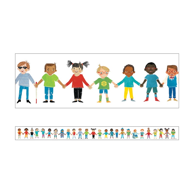 All Are Welcome Kids Straight Borders