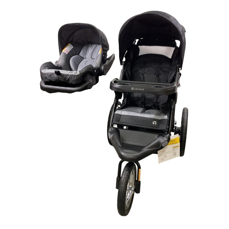 Baby Trend Expedition Jogger Travel System with EZ-Lift Infant Car Seat, 2024, Dash black
