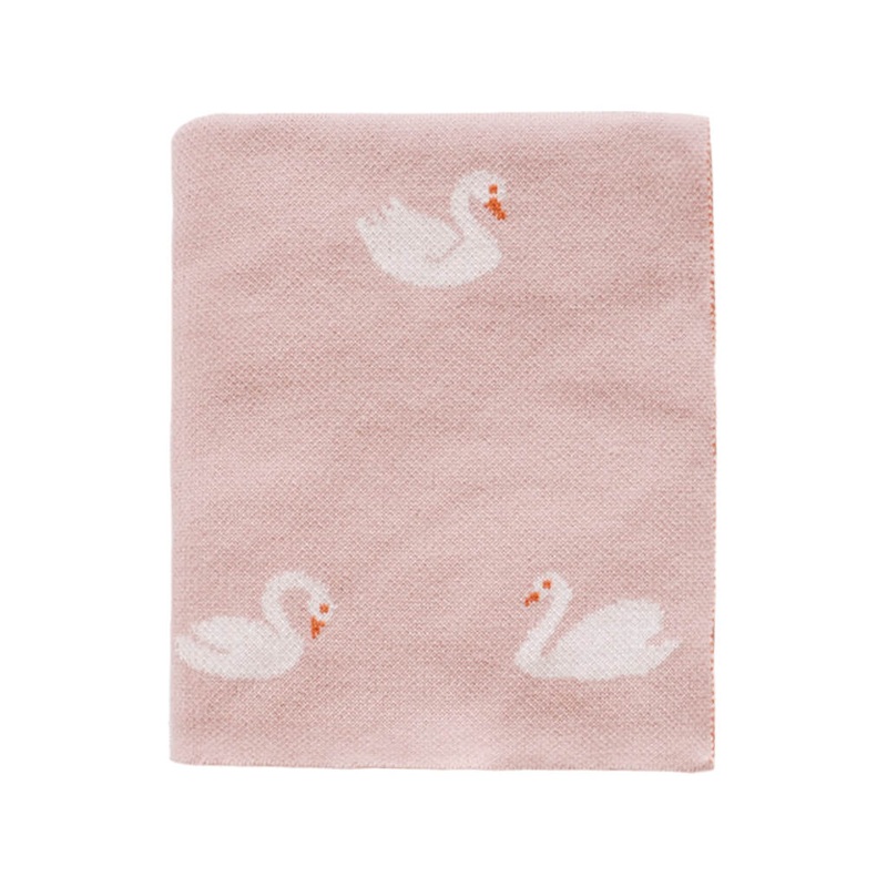 Blanket Swan Soft Pink
