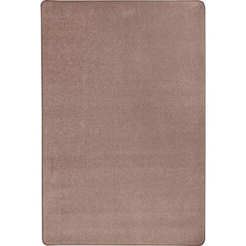 Endurance Solid Color Rug, 12′ x 18′ Rectangle, Taupe