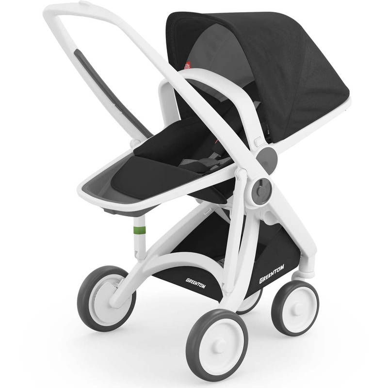 Greentom Reversible Stroller – White/Black